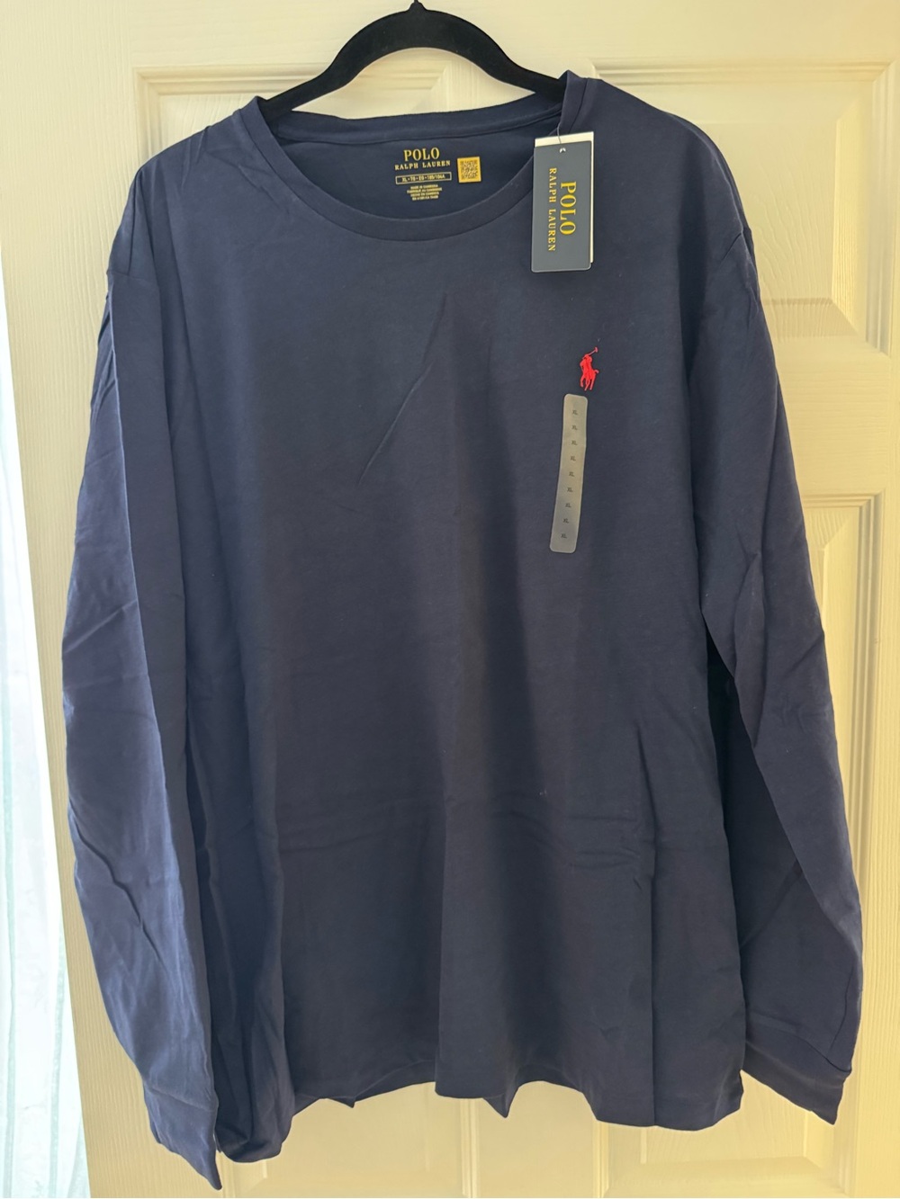 Men’s NWT Polo Ralph Lauren Long Sleeve T-Shirt XL